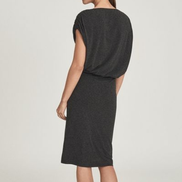 NWT REISS | Evelyn Drapey Jersey Dress - Picture 6 of 6